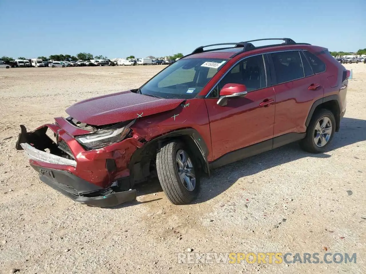 1 Photograph of a damaged car 2T3W1RFV2RW317379 TOYOTA RAV4 2024