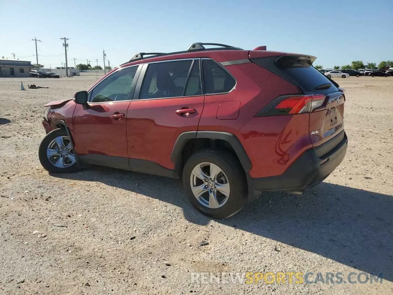 2 Photograph of a damaged car 2T3W1RFV2RW317379 TOYOTA RAV4 2024