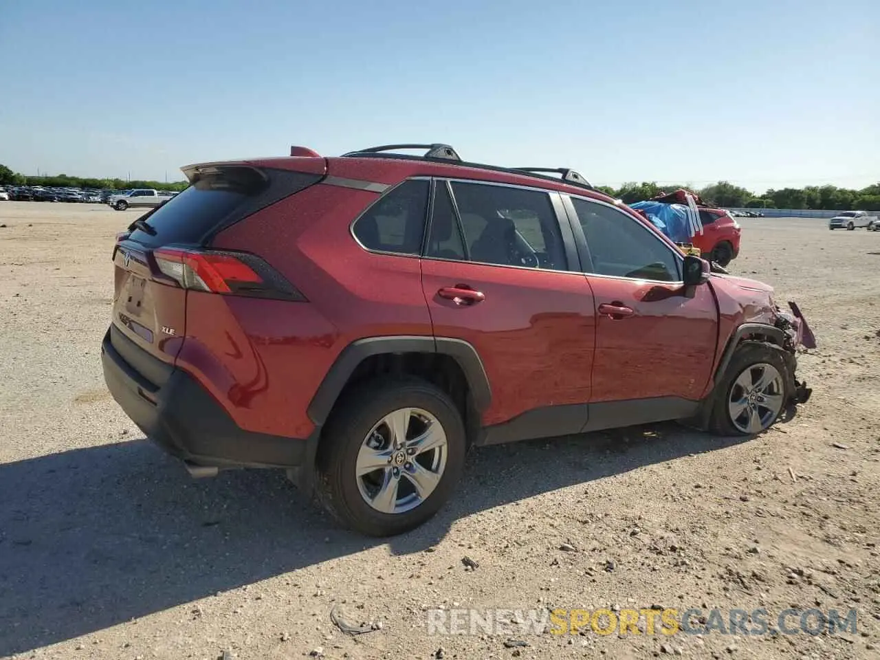 3 Photograph of a damaged car 2T3W1RFV2RW317379 TOYOTA RAV4 2024