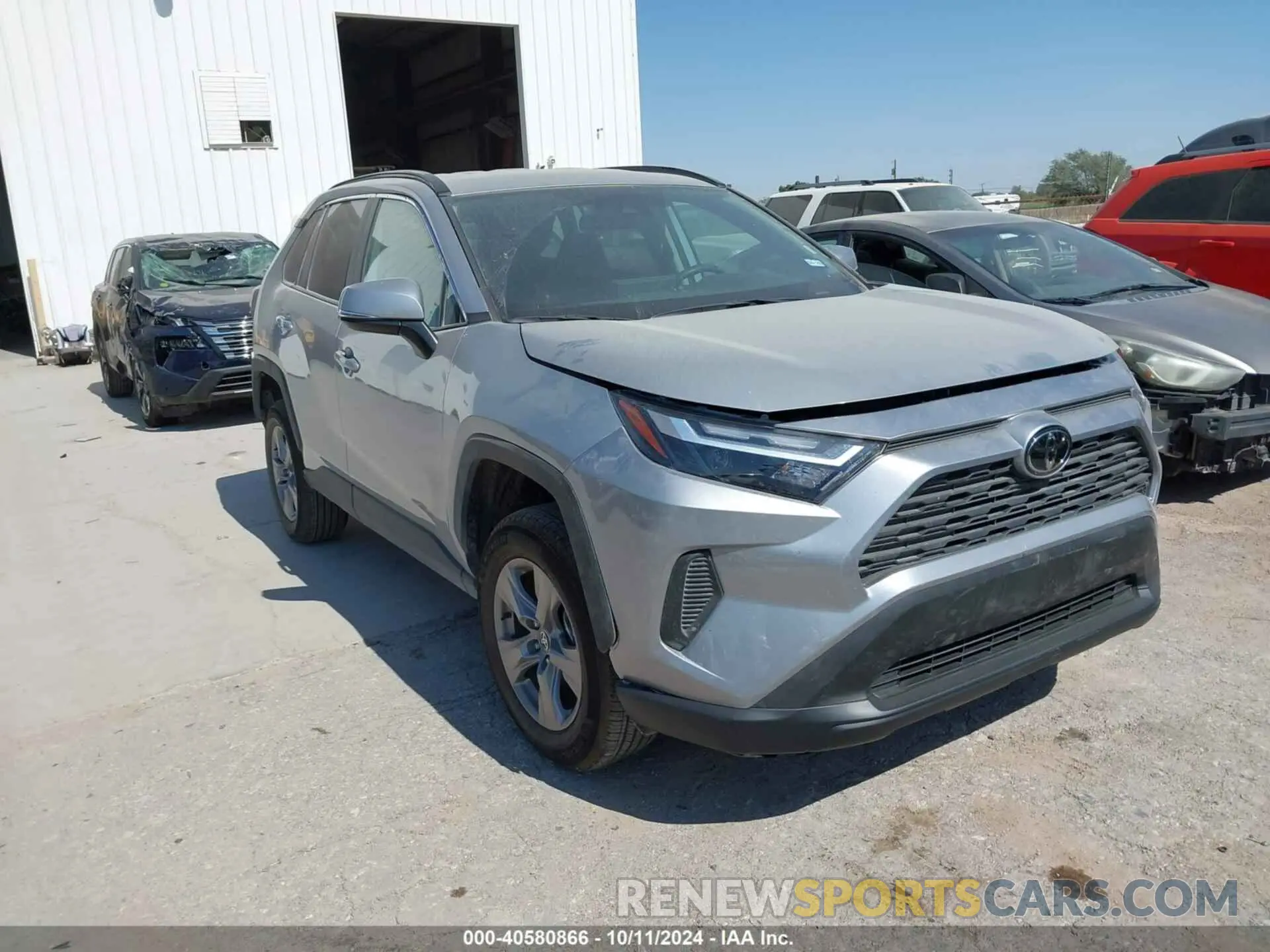 1 Photograph of a damaged car 2T3W1RFV2RW333517 TOYOTA RAV4 2024