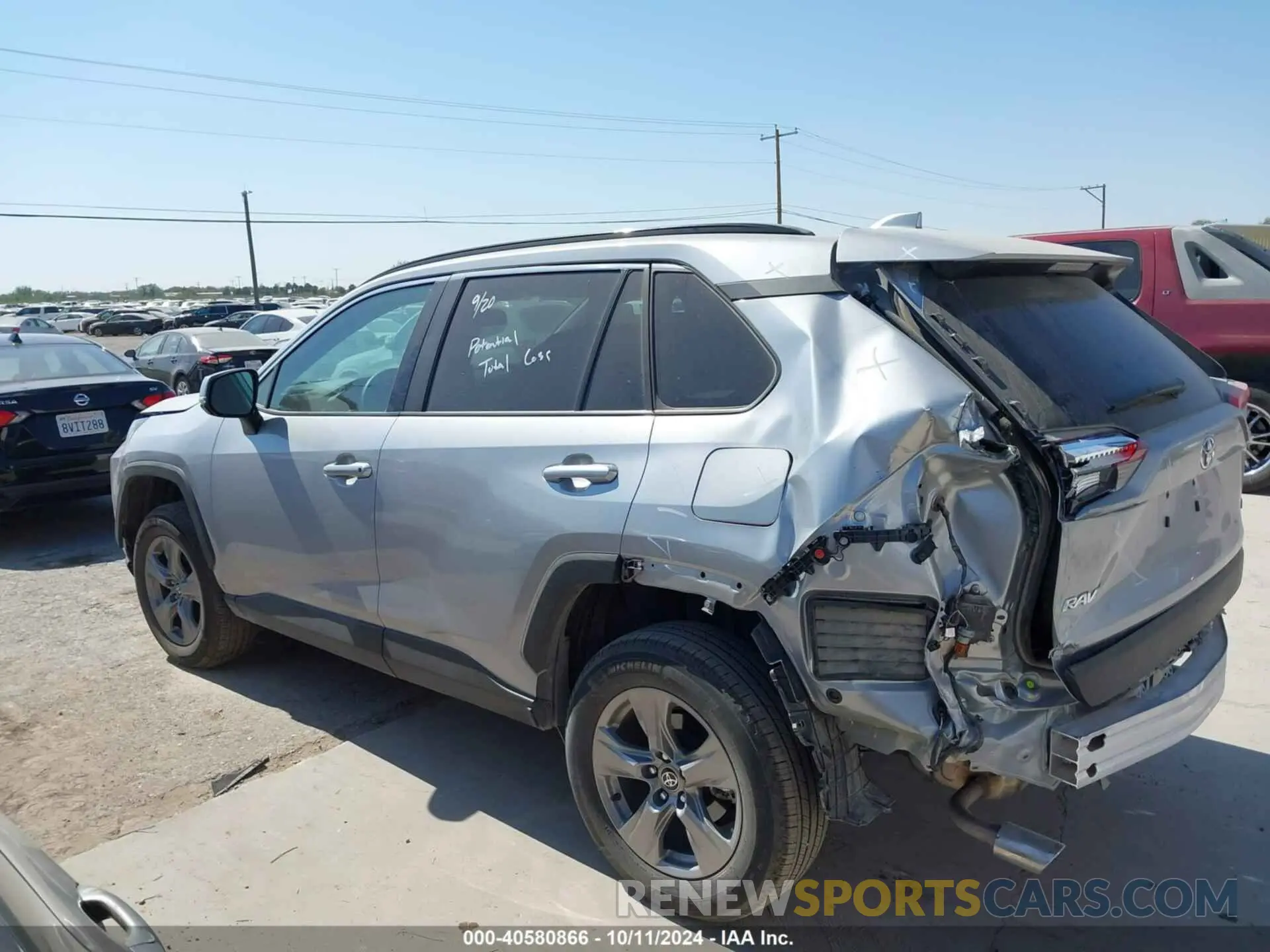 14 Photograph of a damaged car 2T3W1RFV2RW333517 TOYOTA RAV4 2024