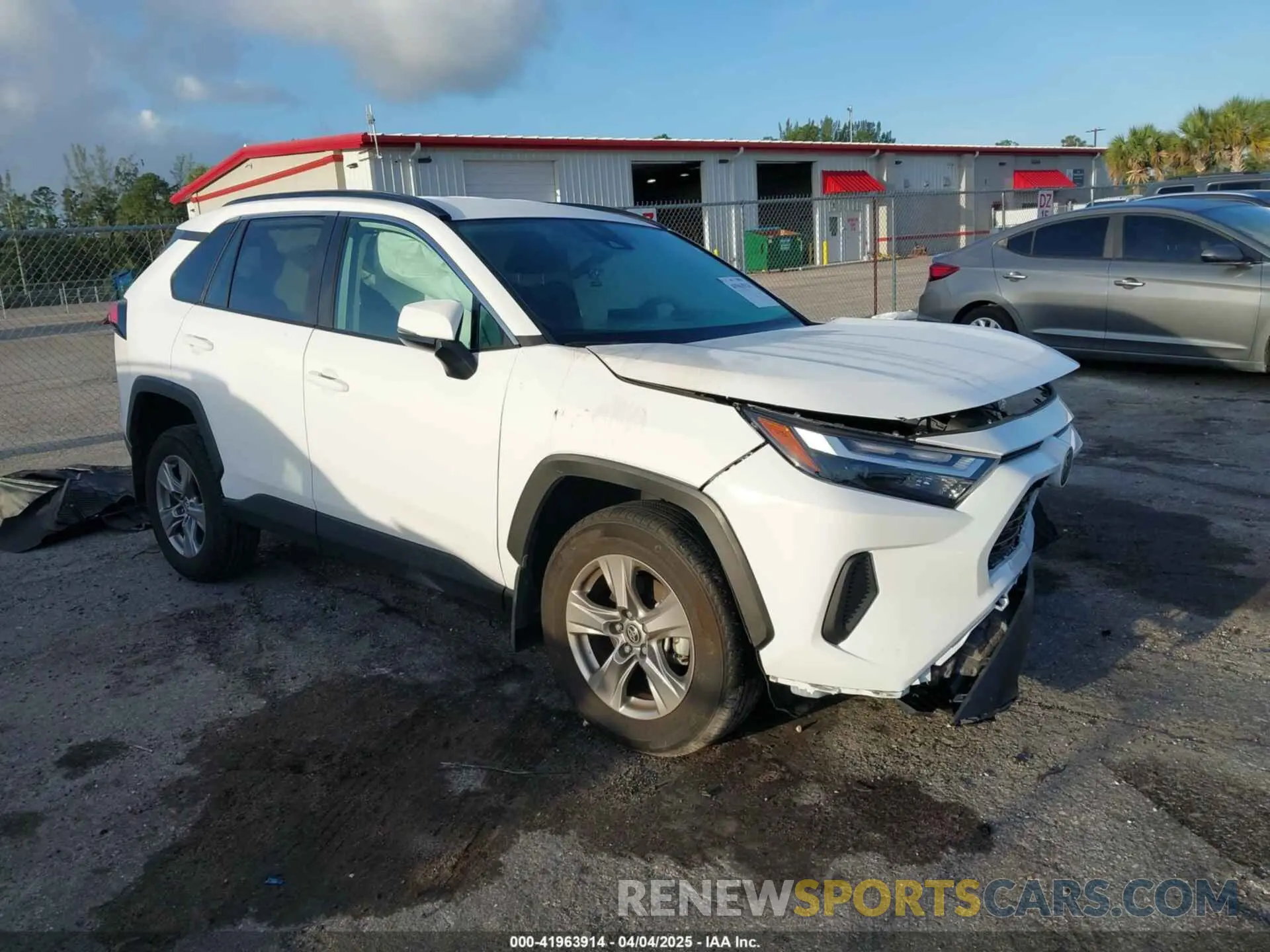 1 Photograph of a damaged car 2T3W1RFV2RW337129 TOYOTA RAV4 2024