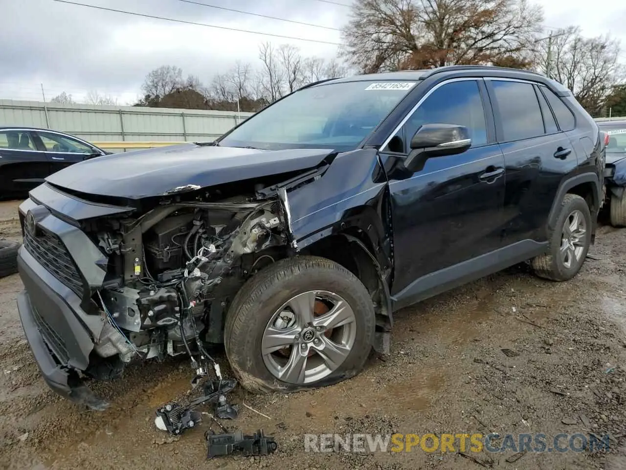 1 Photograph of a damaged car 2T3W1RFV3RC275337 TOYOTA RAV4 2024