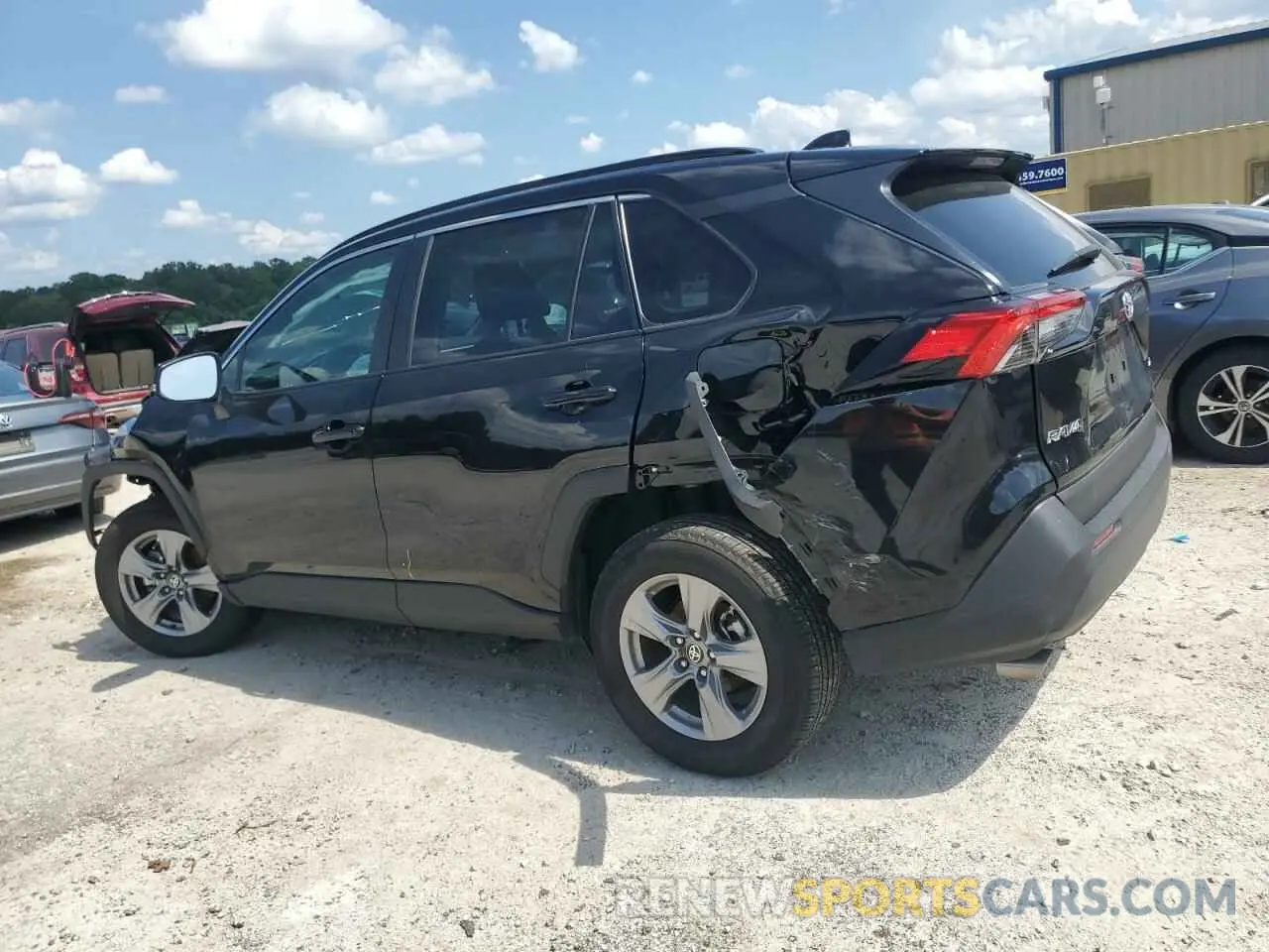 2 Photograph of a damaged car 2T3W1RFV3RC287195 TOYOTA RAV4 2024