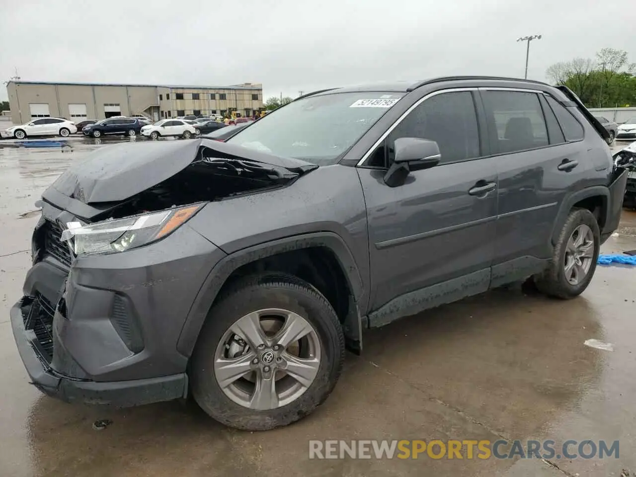 1 Photograph of a damaged car 2T3W1RFV3RC297709 TOYOTA RAV4 2024