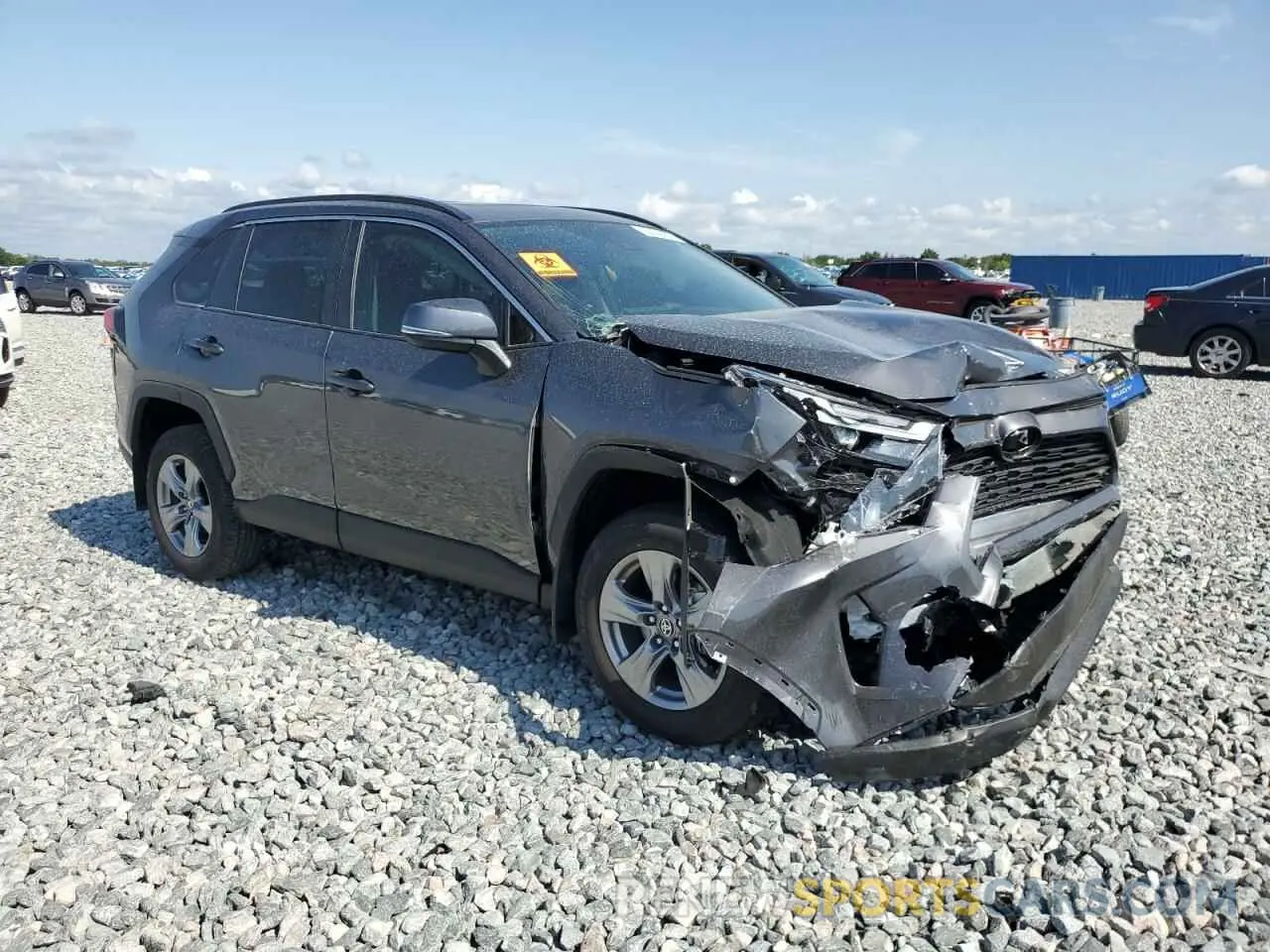 4 Photograph of a damaged car 2T3W1RFV3RC303363 TOYOTA RAV4 2024