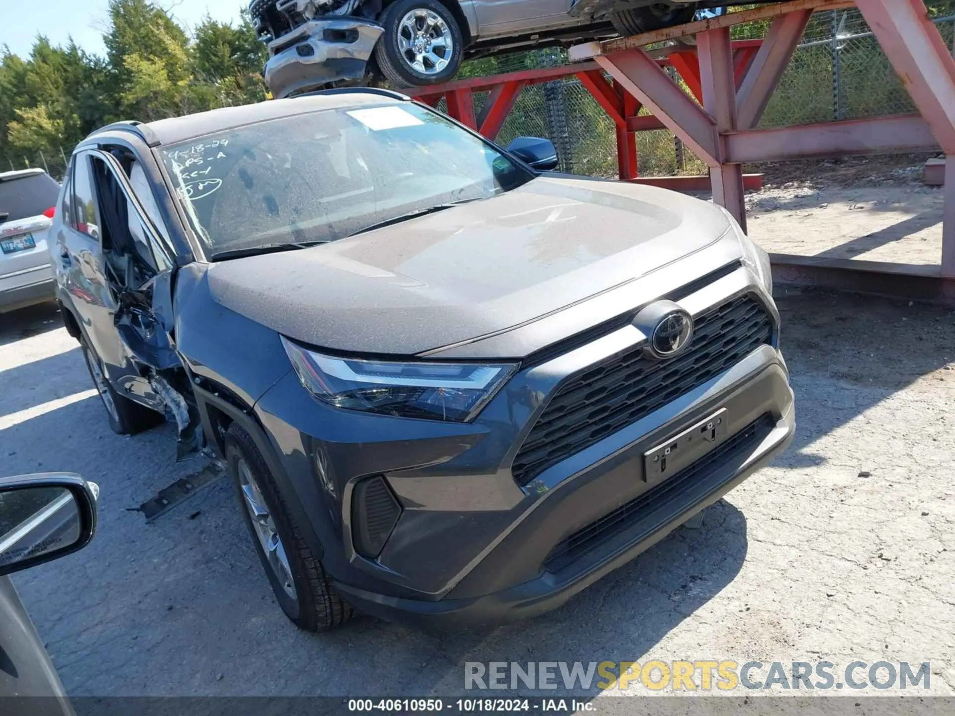 1 Photograph of a damaged car 2T3W1RFV3RW321022 TOYOTA RAV4 2024