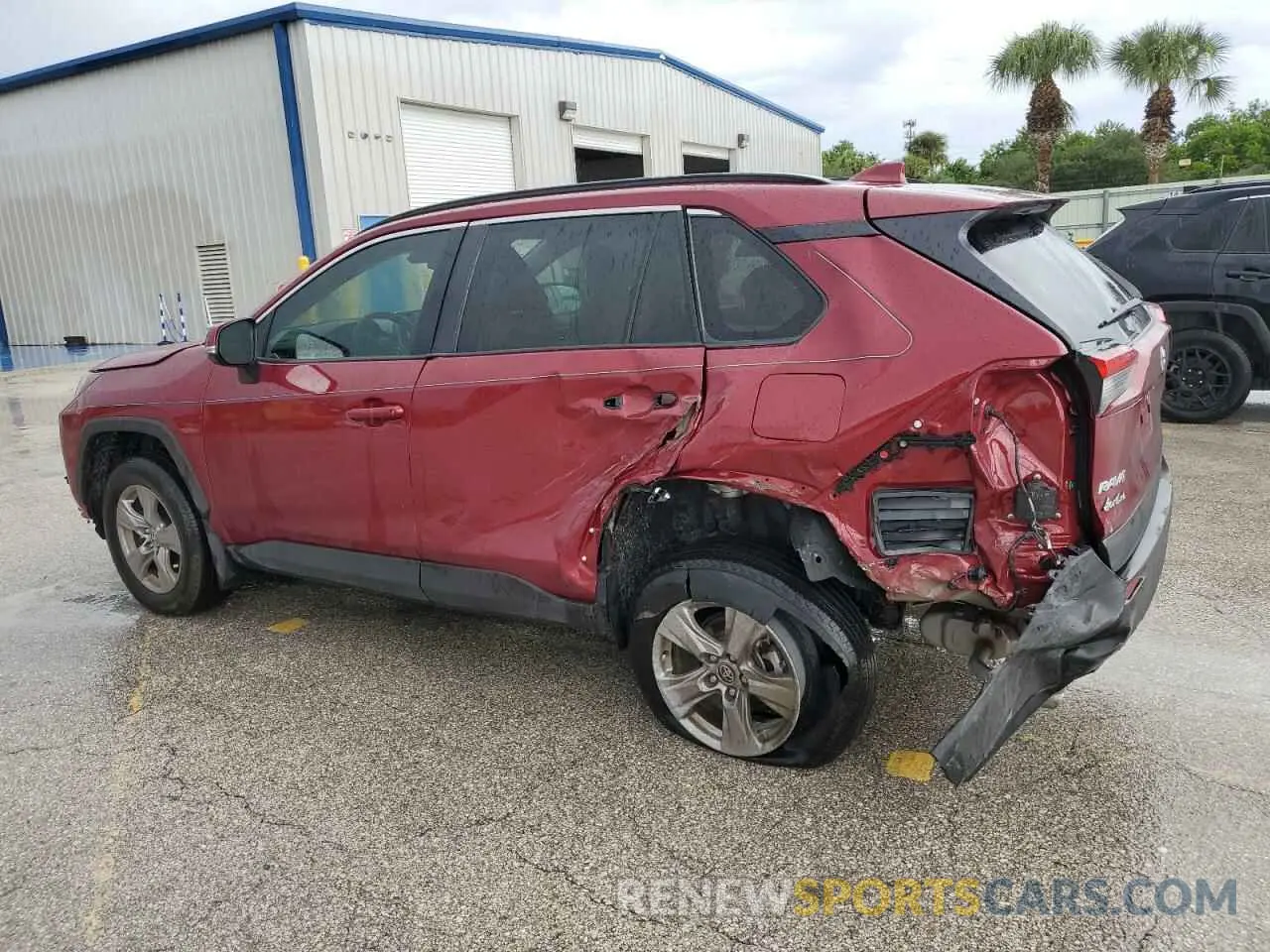 2 Photograph of a damaged car 2T3W1RFV3RW332456 TOYOTA RAV4 2024