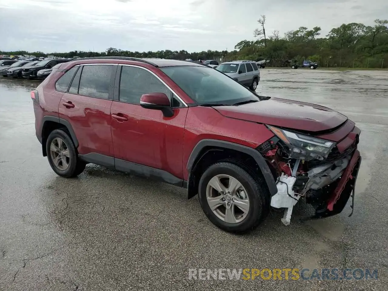 4 Photograph of a damaged car 2T3W1RFV3RW332456 TOYOTA RAV4 2024