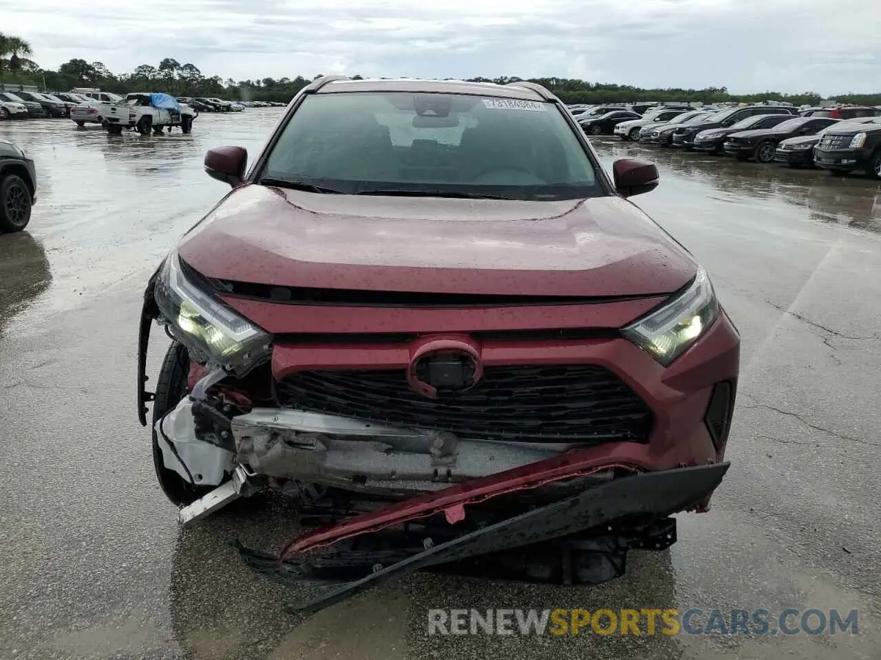 5 Photograph of a damaged car 2T3W1RFV3RW332456 TOYOTA RAV4 2024
