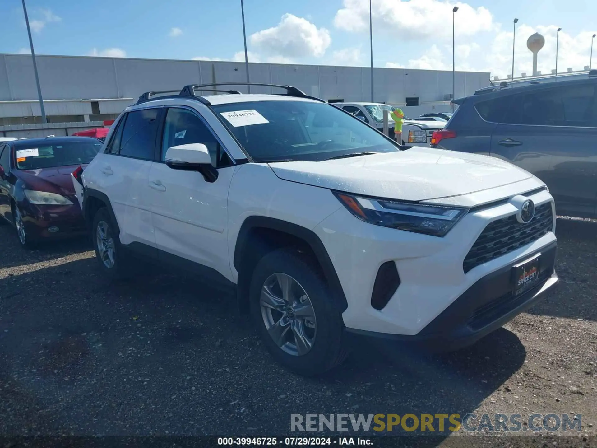 1 Photograph of a damaged car 2T3W1RFV3RW341724 TOYOTA RAV4 2024