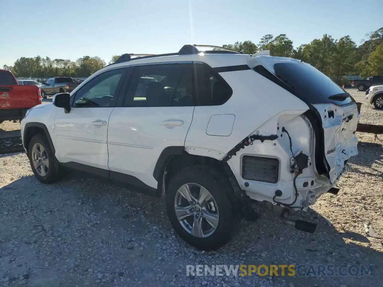 2 Photograph of a damaged car 2T3W1RFV3RW342422 TOYOTA RAV4 2024