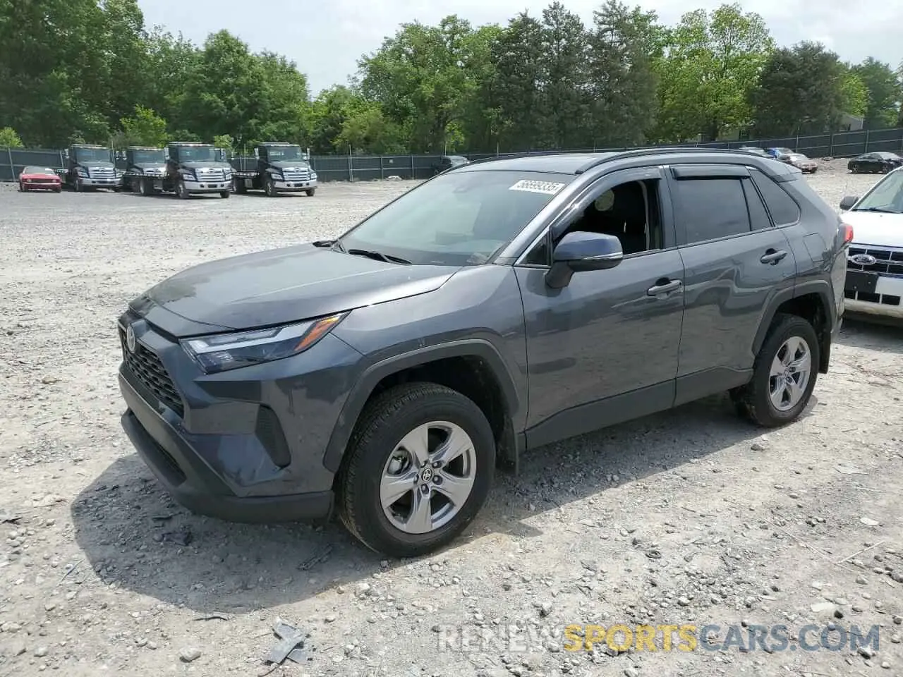 1 Photograph of a damaged car 2T3W1RFV3RW358832 TOYOTA RAV4 2024
