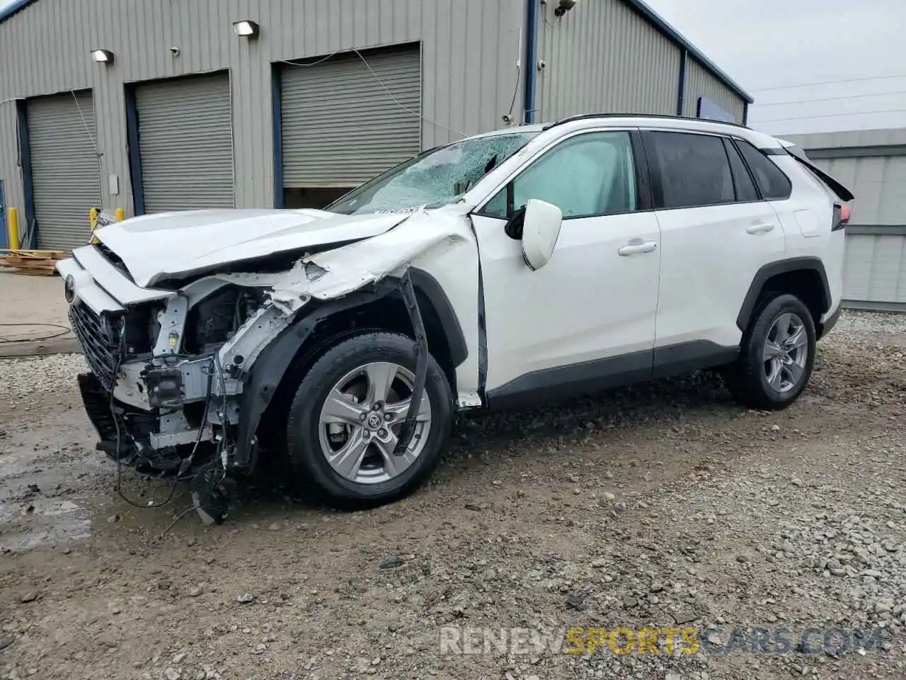 1 Photograph of a damaged car 2T3W1RFV4RC272074 TOYOTA RAV4 2024