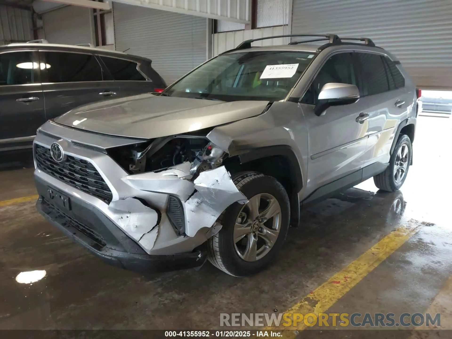 2 Photograph of a damaged car 2T3W1RFV4RC276819 TOYOTA RAV4 2024