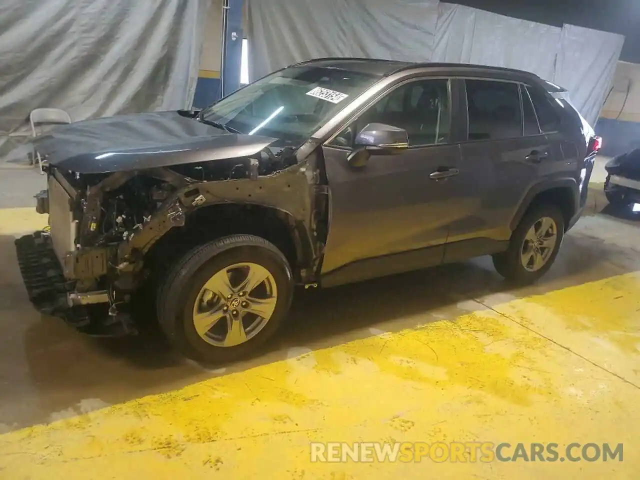 1 Photograph of a damaged car 2T3W1RFV4RC284029 TOYOTA RAV4 2024