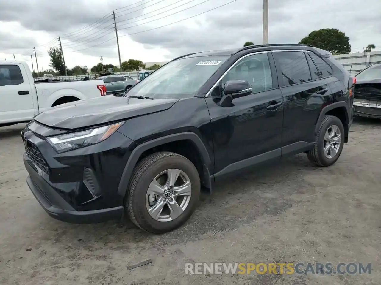 1 Photograph of a damaged car 2T3W1RFV4RC293376 TOYOTA RAV4 2024