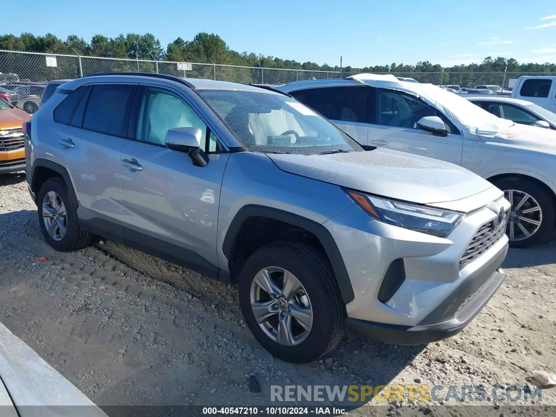 1 Photograph of a damaged car 2T3W1RFV4RW303838 TOYOTA RAV4 2024