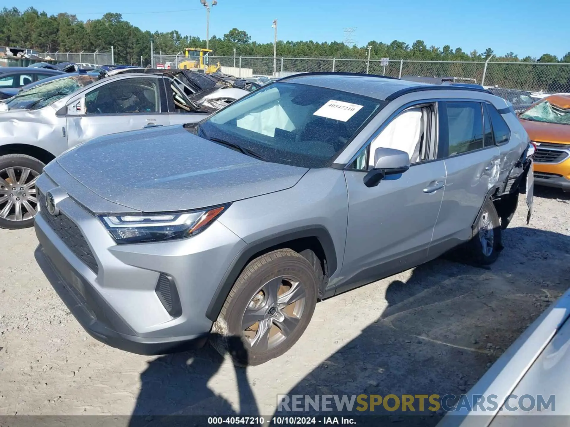2 Photograph of a damaged car 2T3W1RFV4RW303838 TOYOTA RAV4 2024