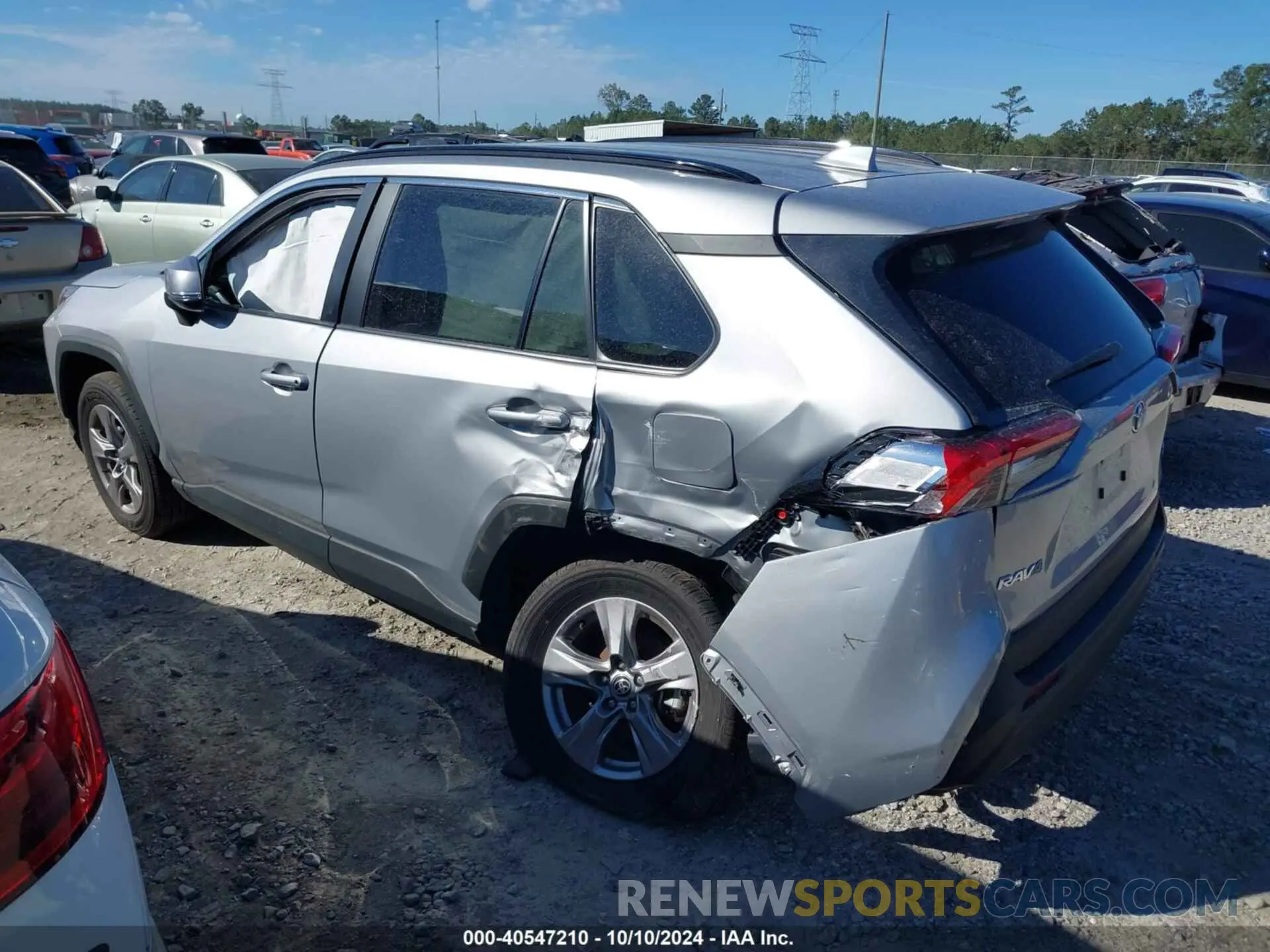 3 Photograph of a damaged car 2T3W1RFV4RW303838 TOYOTA RAV4 2024