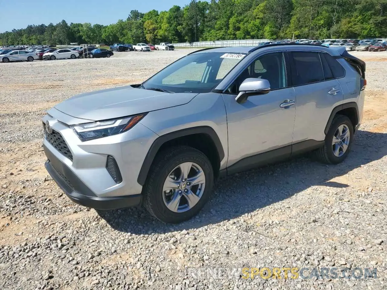 1 Photograph of a damaged car 2T3W1RFV4RW307663 TOYOTA RAV4 2024