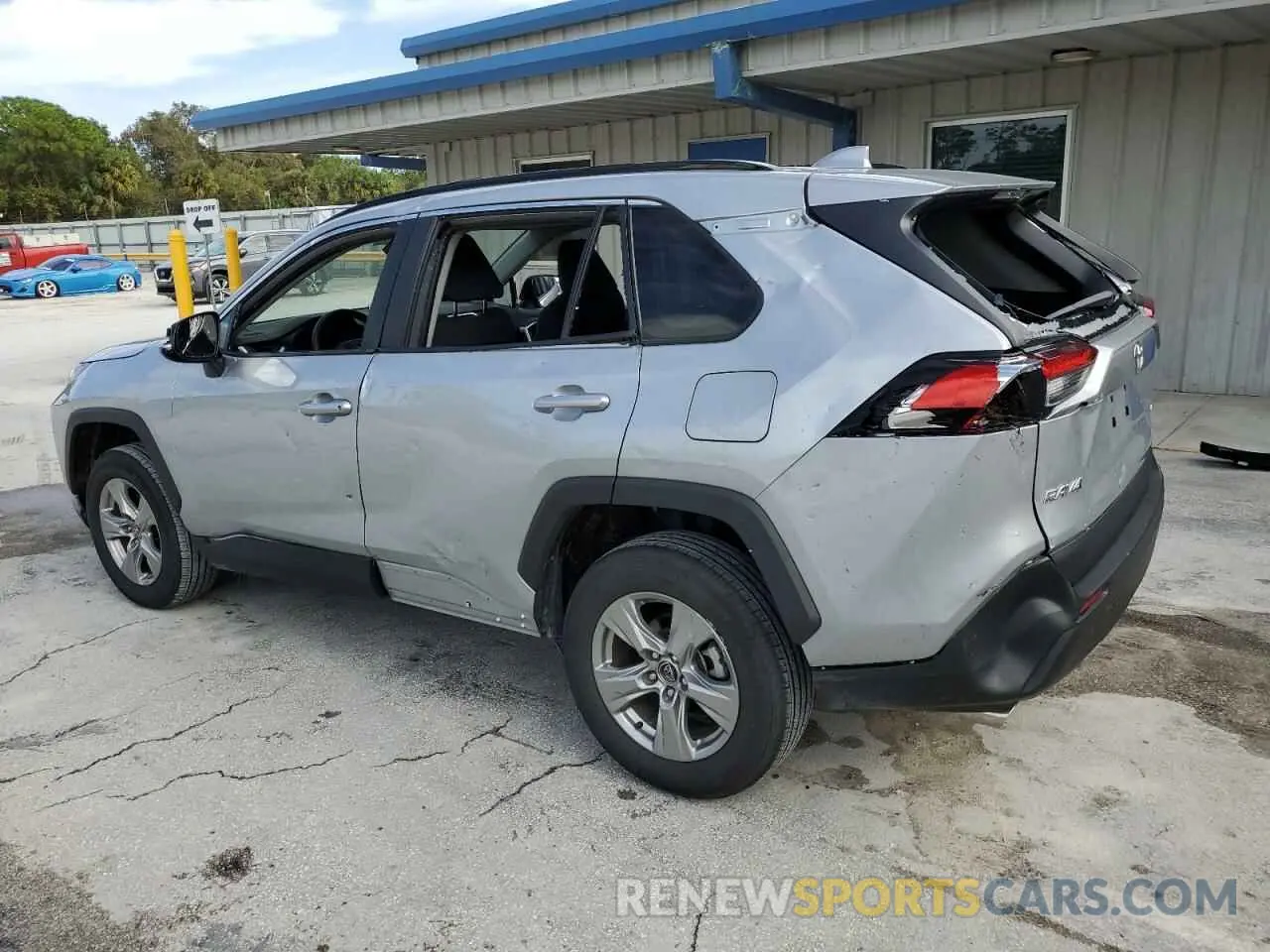 2 Photograph of a damaged car 2T3W1RFV4RW324107 TOYOTA RAV4 2024