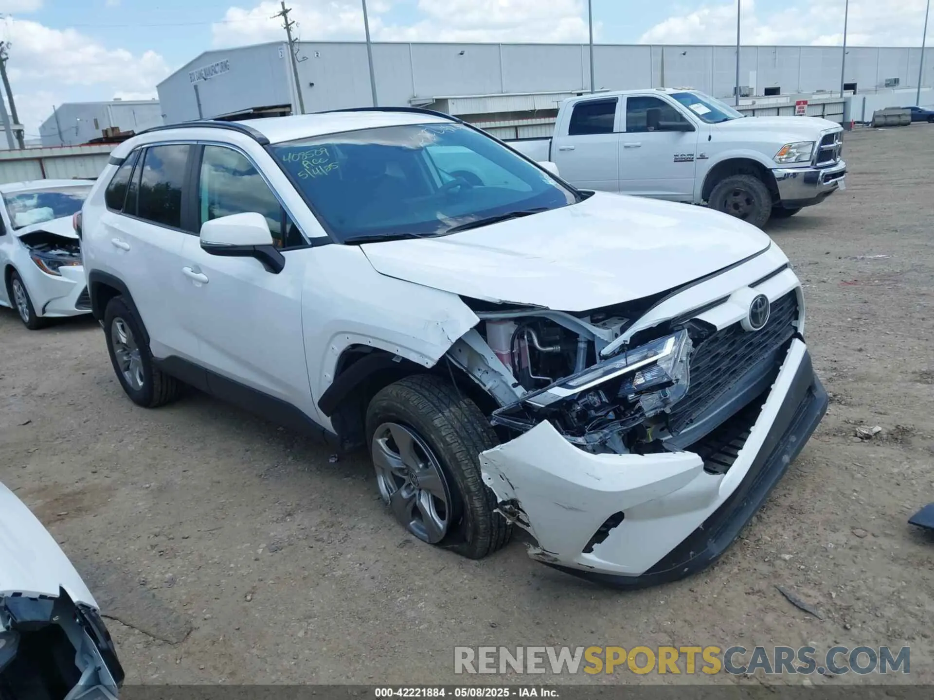 1 Photograph of a damaged car 2T3W1RFV4RW329100 TOYOTA RAV4 2024