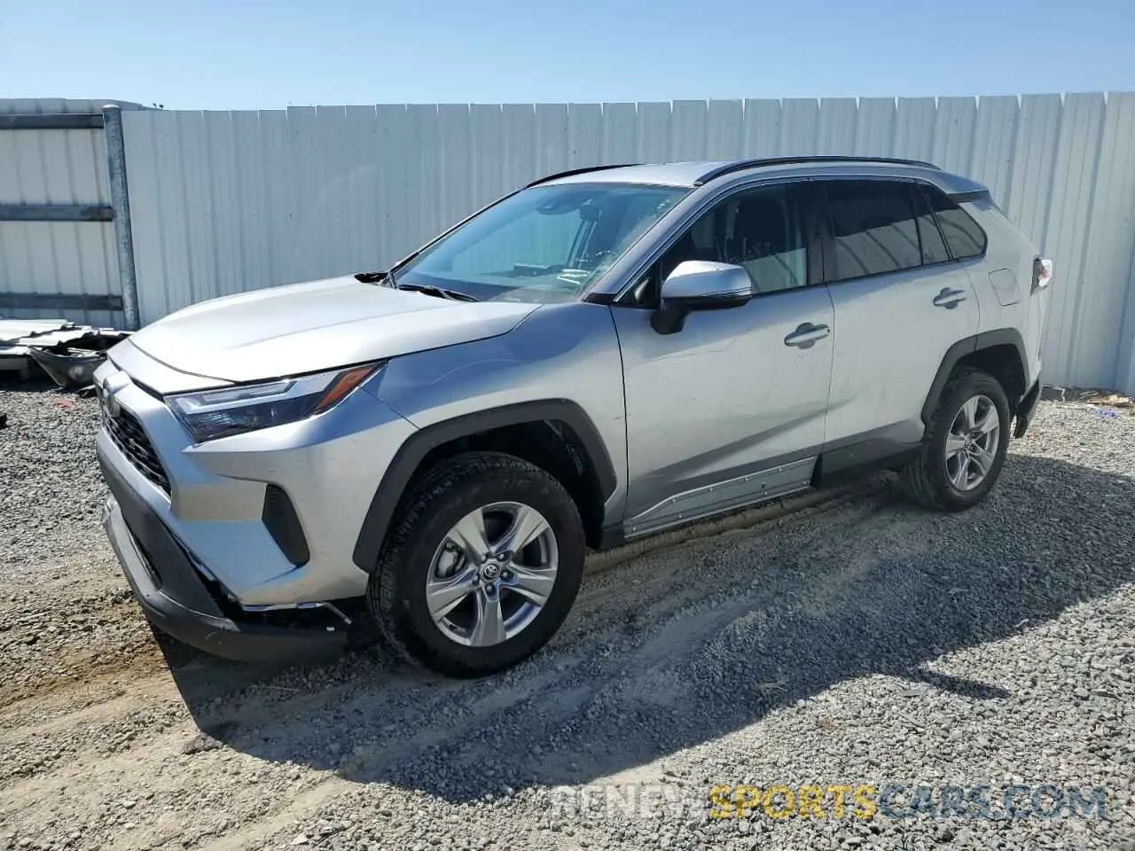 1 Photograph of a damaged car 2T3W1RFV4RW329422 TOYOTA RAV4 2024