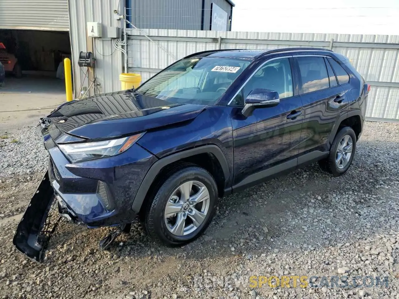 1 Photograph of a damaged car 2T3W1RFV4RW333700 TOYOTA RAV4 2024