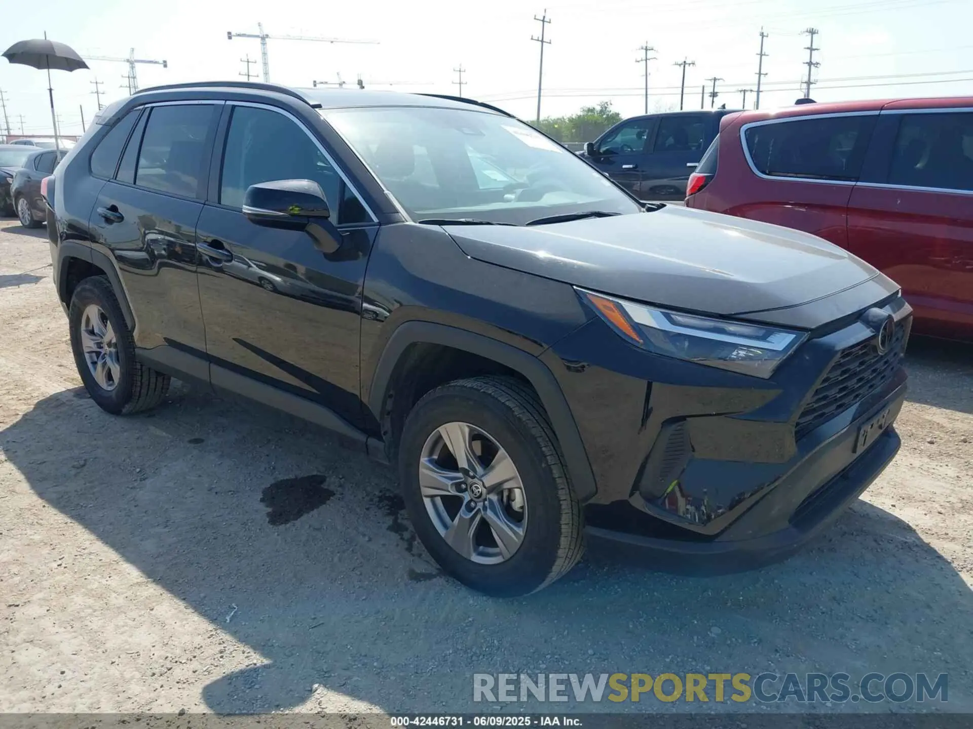1 Photograph of a damaged car 2T3W1RFV4RW337844 TOYOTA RAV4 2024