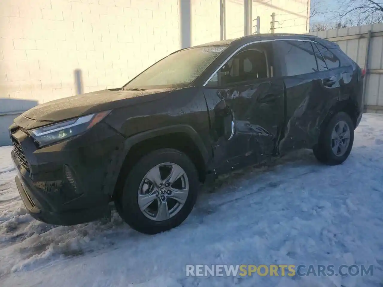 1 Photograph of a damaged car 2T3W1RFV4RW338623 TOYOTA RAV4 2024