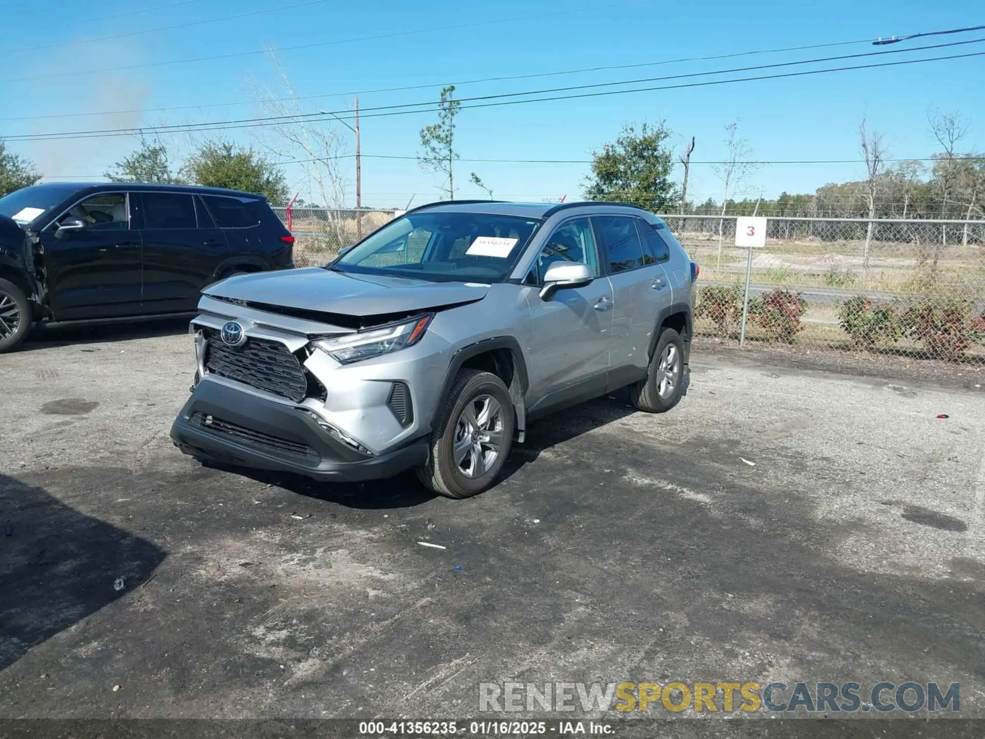 2 Photograph of a damaged car 2T3W1RFV4RW343367 TOYOTA RAV4 2024
