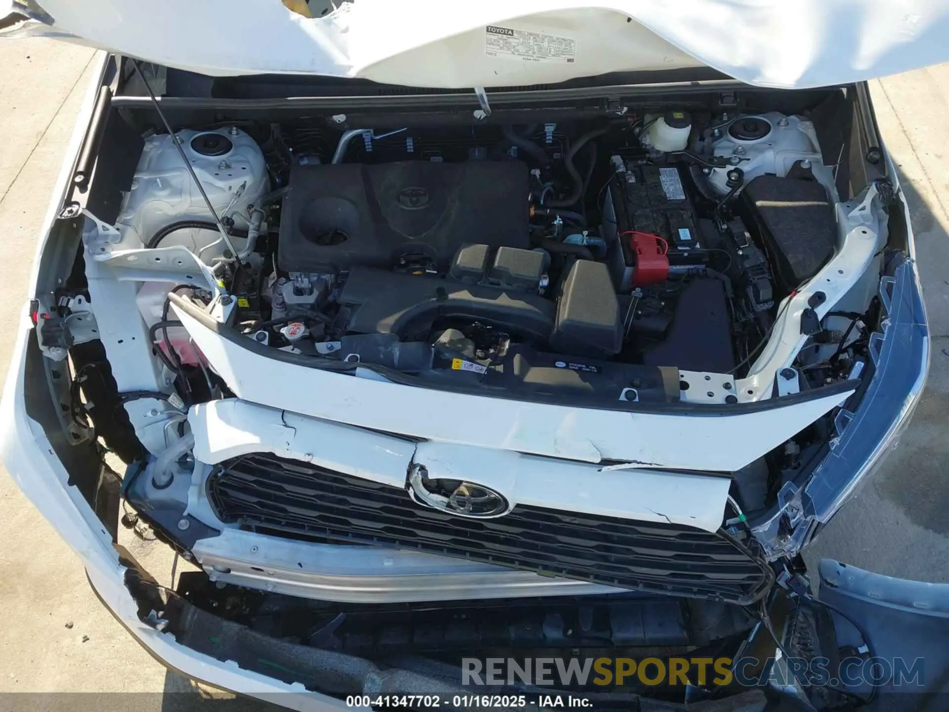 10 Photograph of a damaged car 2T3W1RFV4RW350304 TOYOTA RAV4 2024