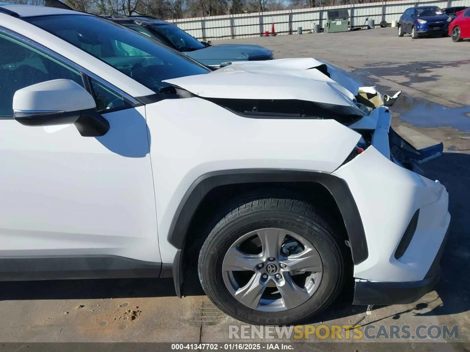 17 Photograph of a damaged car 2T3W1RFV4RW350304 TOYOTA RAV4 2024
