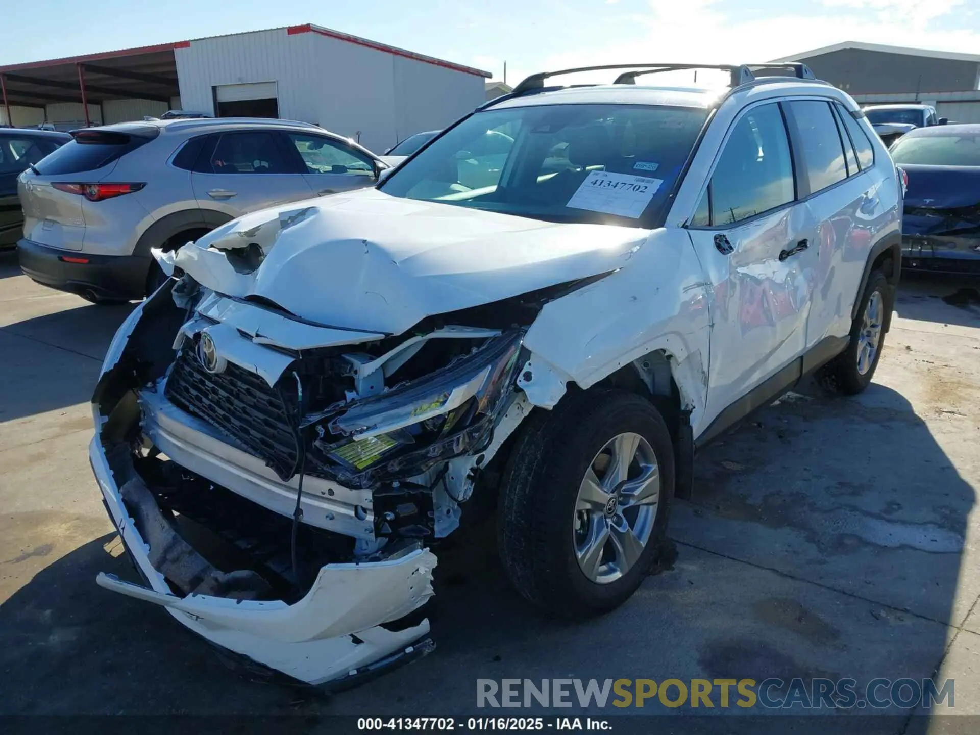 2 Photograph of a damaged car 2T3W1RFV4RW350304 TOYOTA RAV4 2024