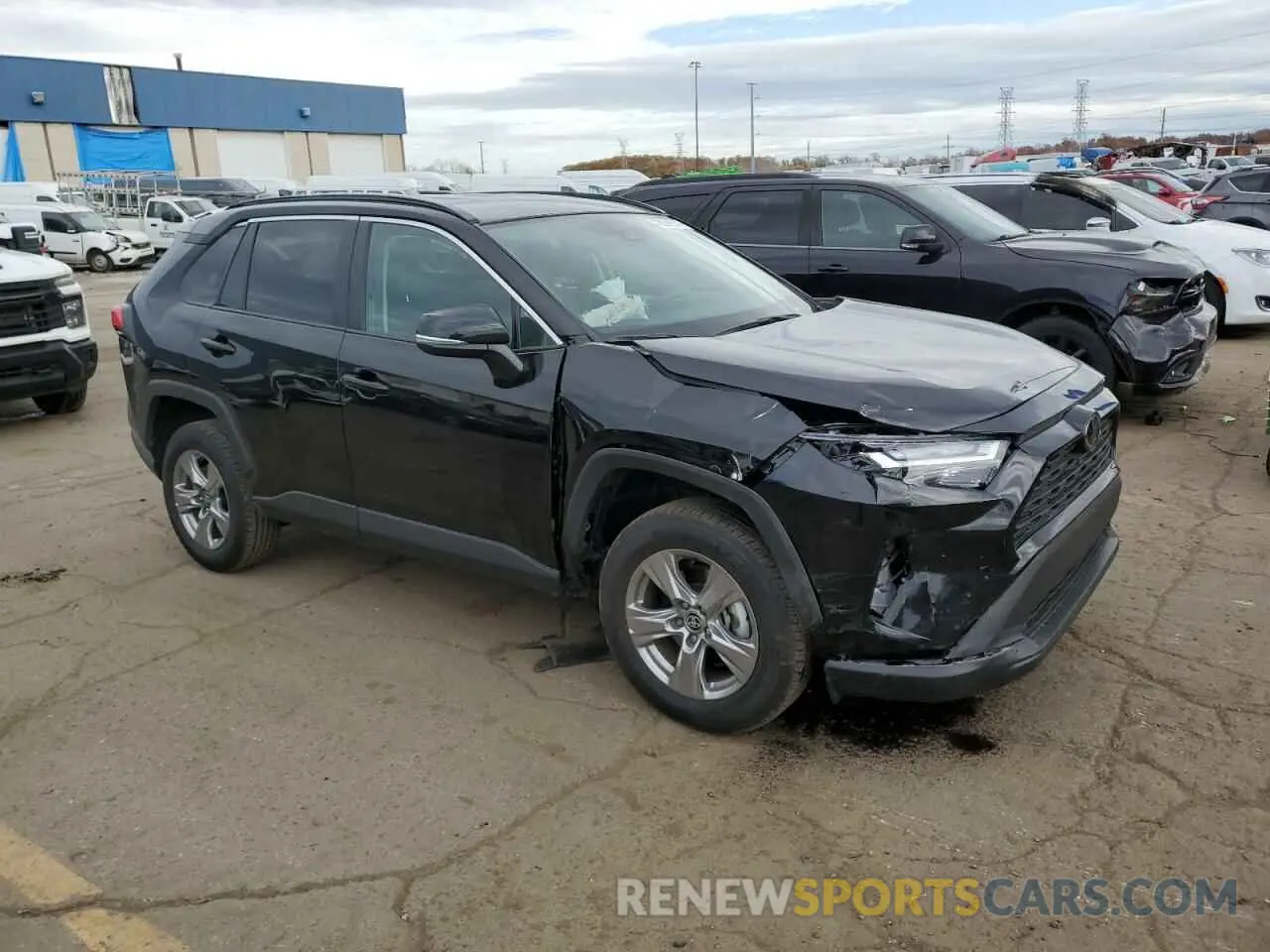 4 Photograph of a damaged car 2T3W1RFV5RC269782 TOYOTA RAV4 2024