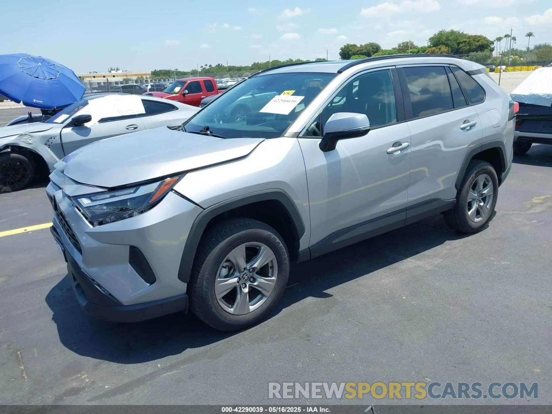 2 Photograph of a damaged car 2T3W1RFV5RC284394 TOYOTA RAV4 2024