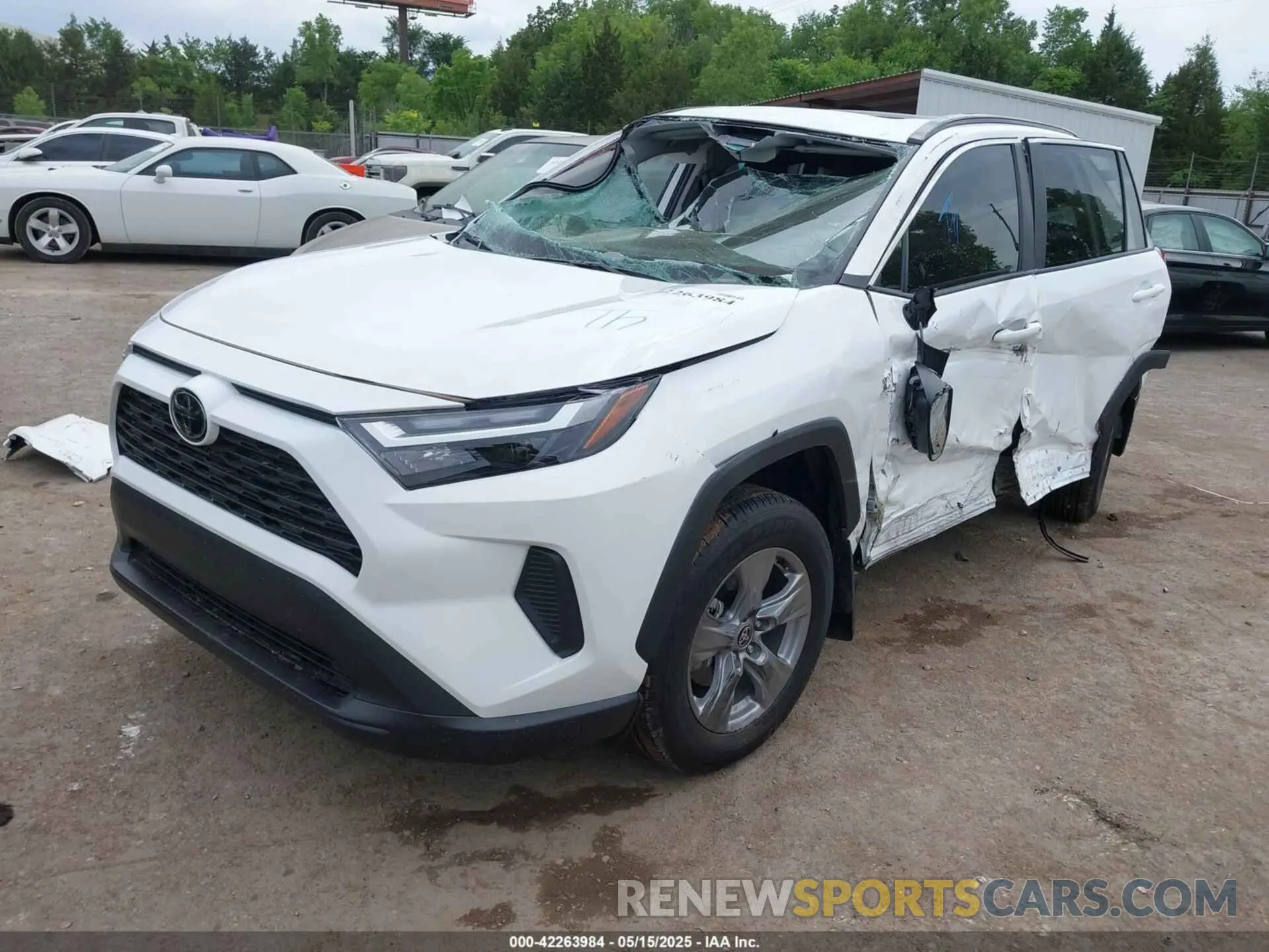 2 Photograph of a damaged car 2T3W1RFV5RC290146 TOYOTA RAV4 2024