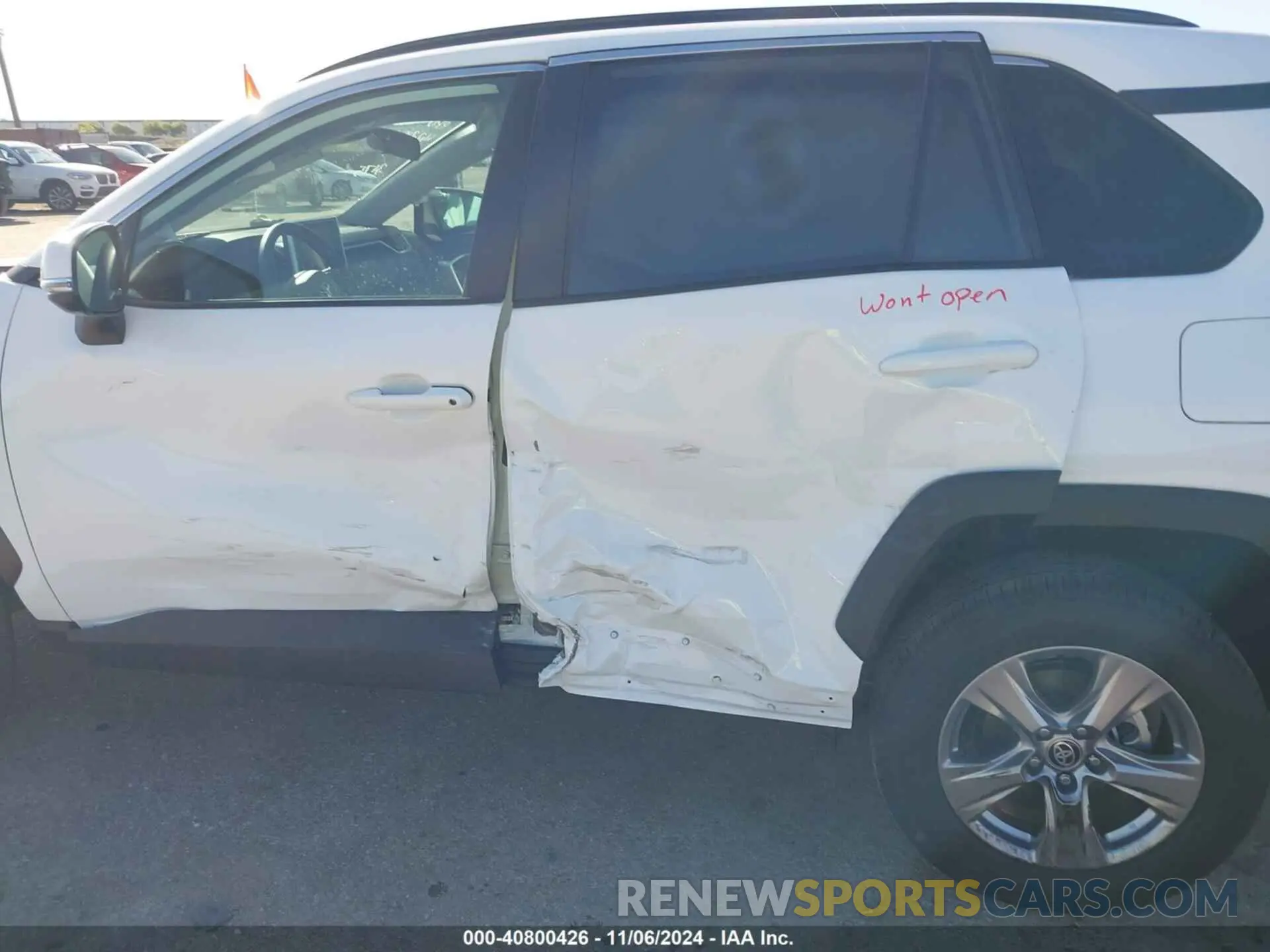 6 Photograph of a damaged car 2T3W1RFV5RC293175 TOYOTA RAV4 2024
