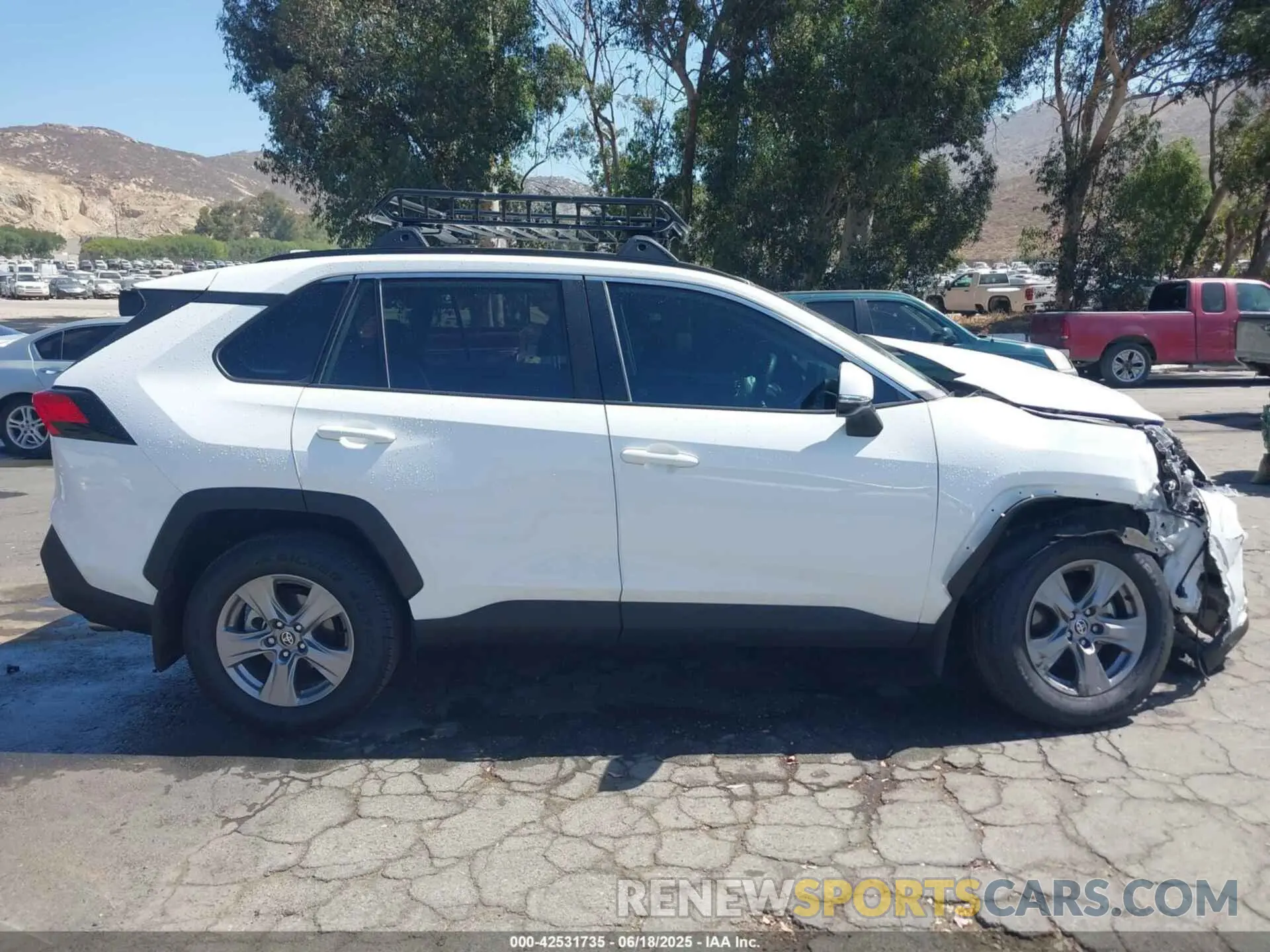 13 Photograph of a damaged car 2T3W1RFV5RW304139 TOYOTA RAV4 2024