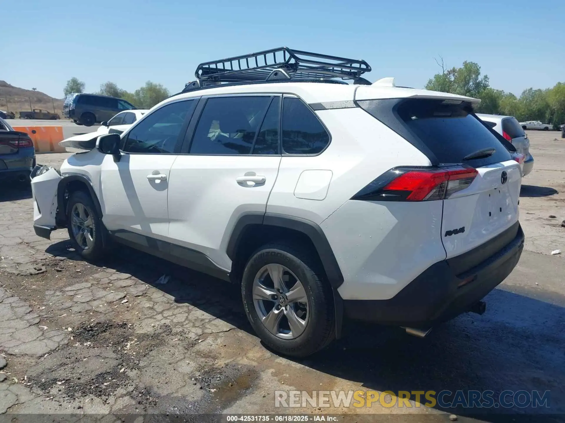 3 Photograph of a damaged car 2T3W1RFV5RW304139 TOYOTA RAV4 2024