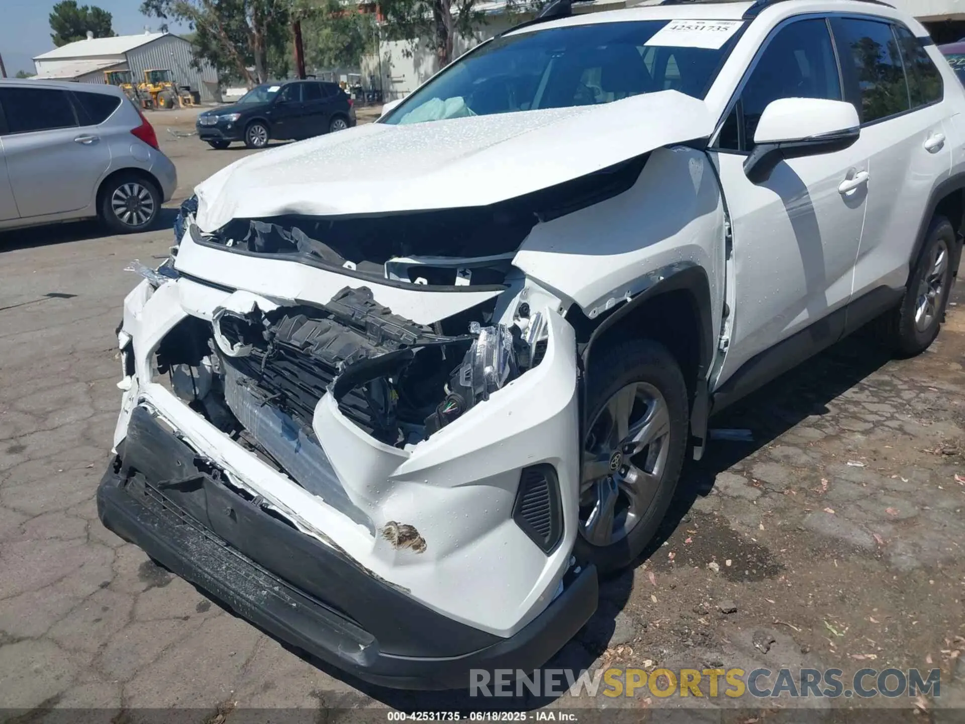 6 Photograph of a damaged car 2T3W1RFV5RW304139 TOYOTA RAV4 2024