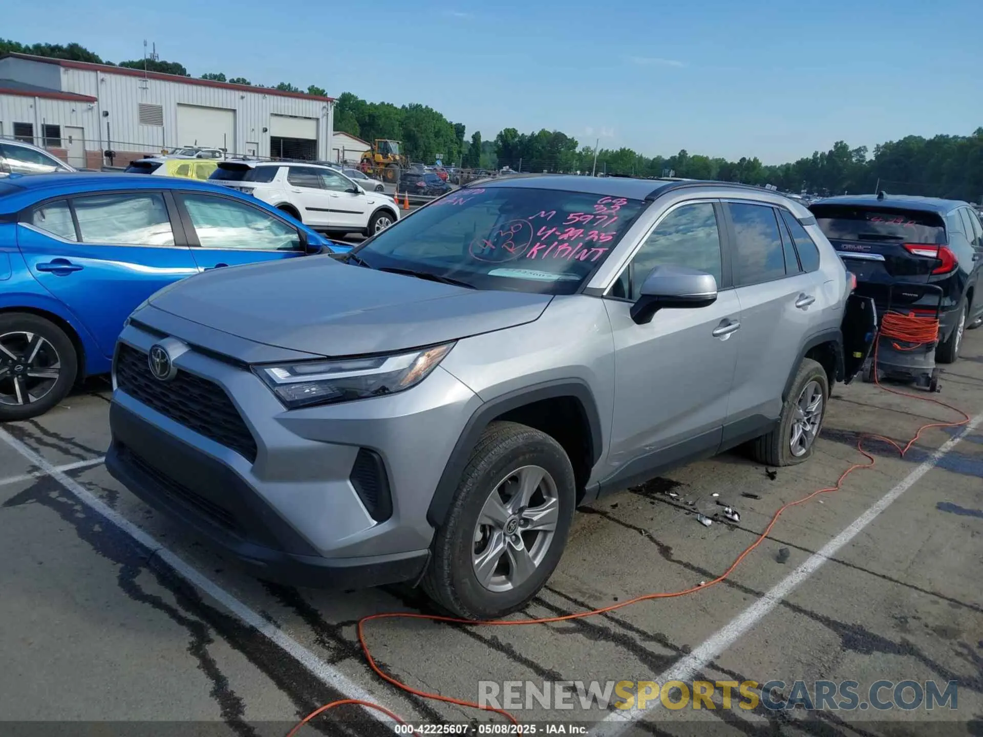2 Photograph of a damaged car 2T3W1RFV5RW305971 TOYOTA RAV4 2024