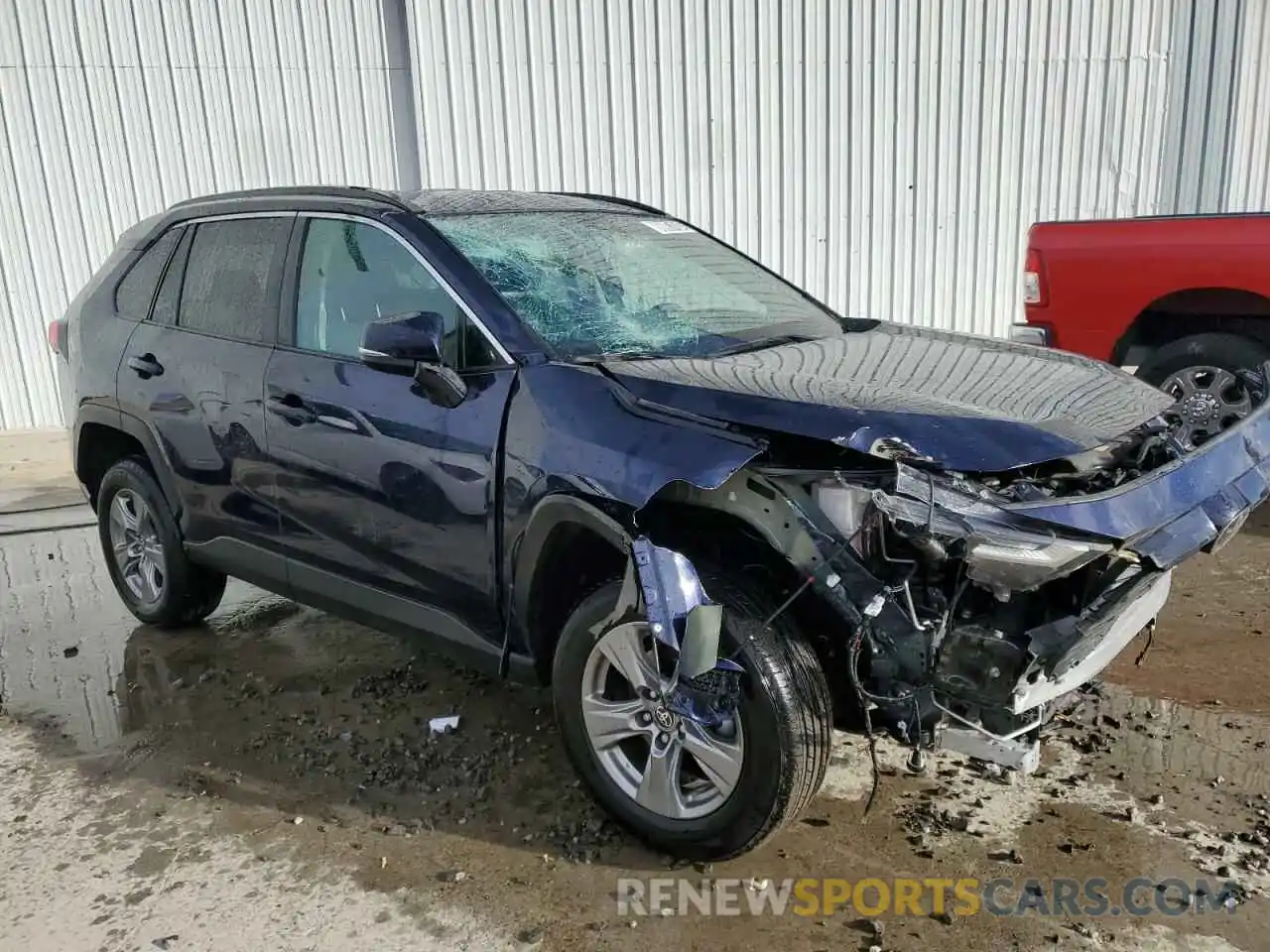 4 Photograph of a damaged car 2T3W1RFV5RW310104 TOYOTA RAV4 2024