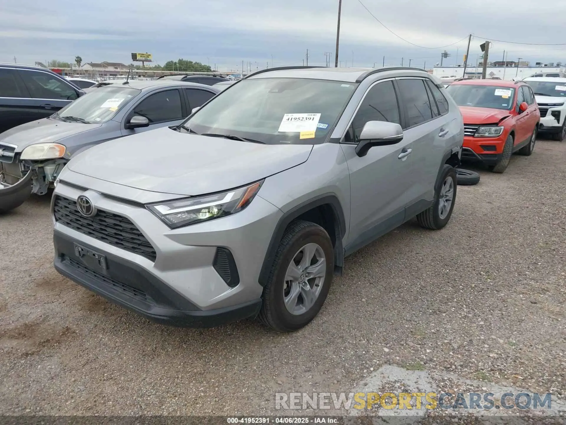 2 Photograph of a damaged car 2T3W1RFV5RW312497 TOYOTA RAV4 2024