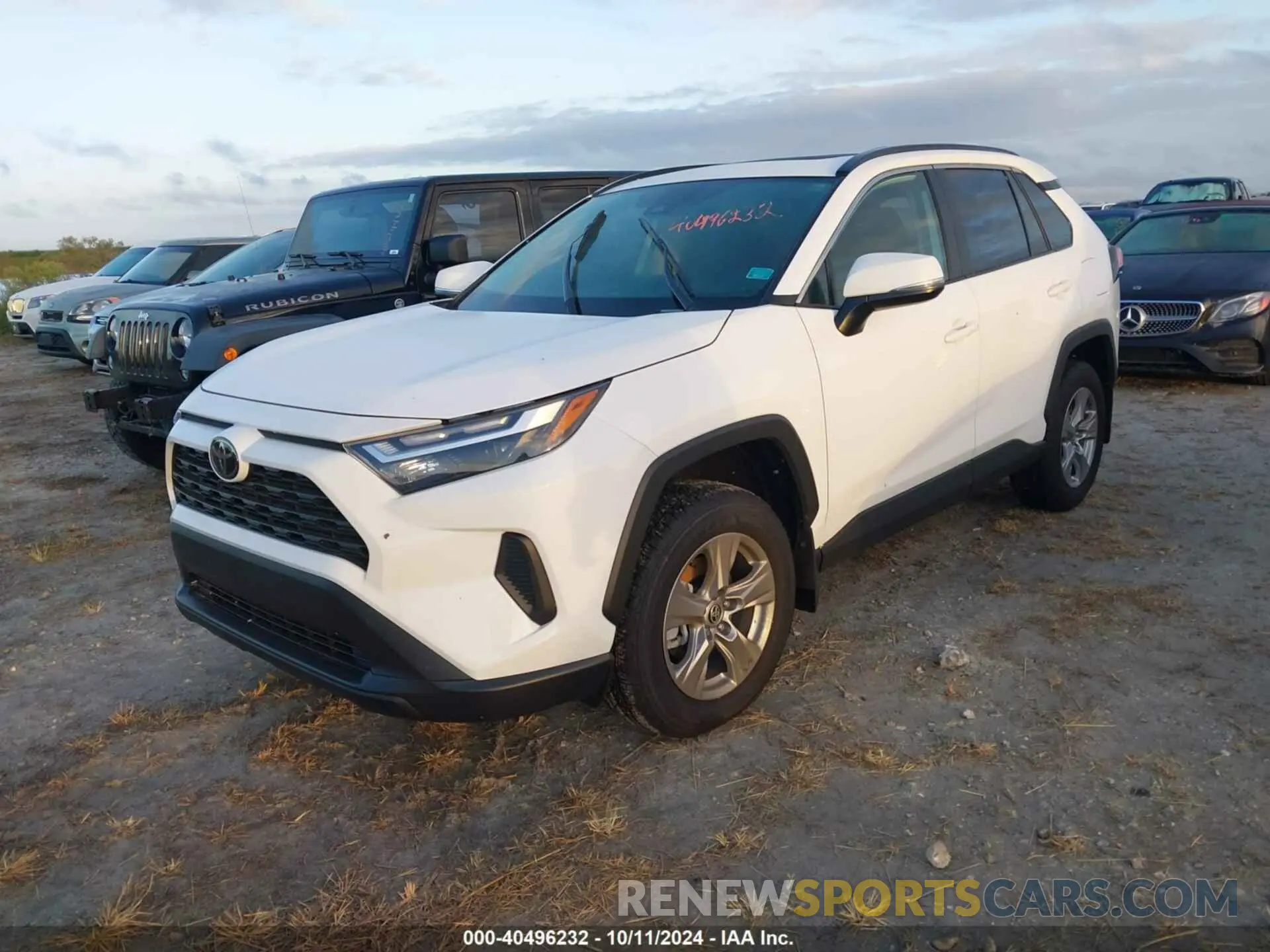 2 Photograph of a damaged car 2T3W1RFV5RW335276 TOYOTA RAV4 2024