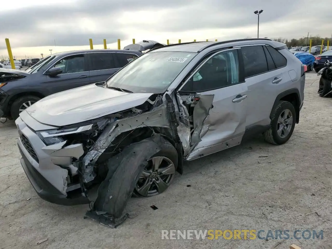 1 Photograph of a damaged car 2T3W1RFV6RC253848 TOYOTA RAV4 2024