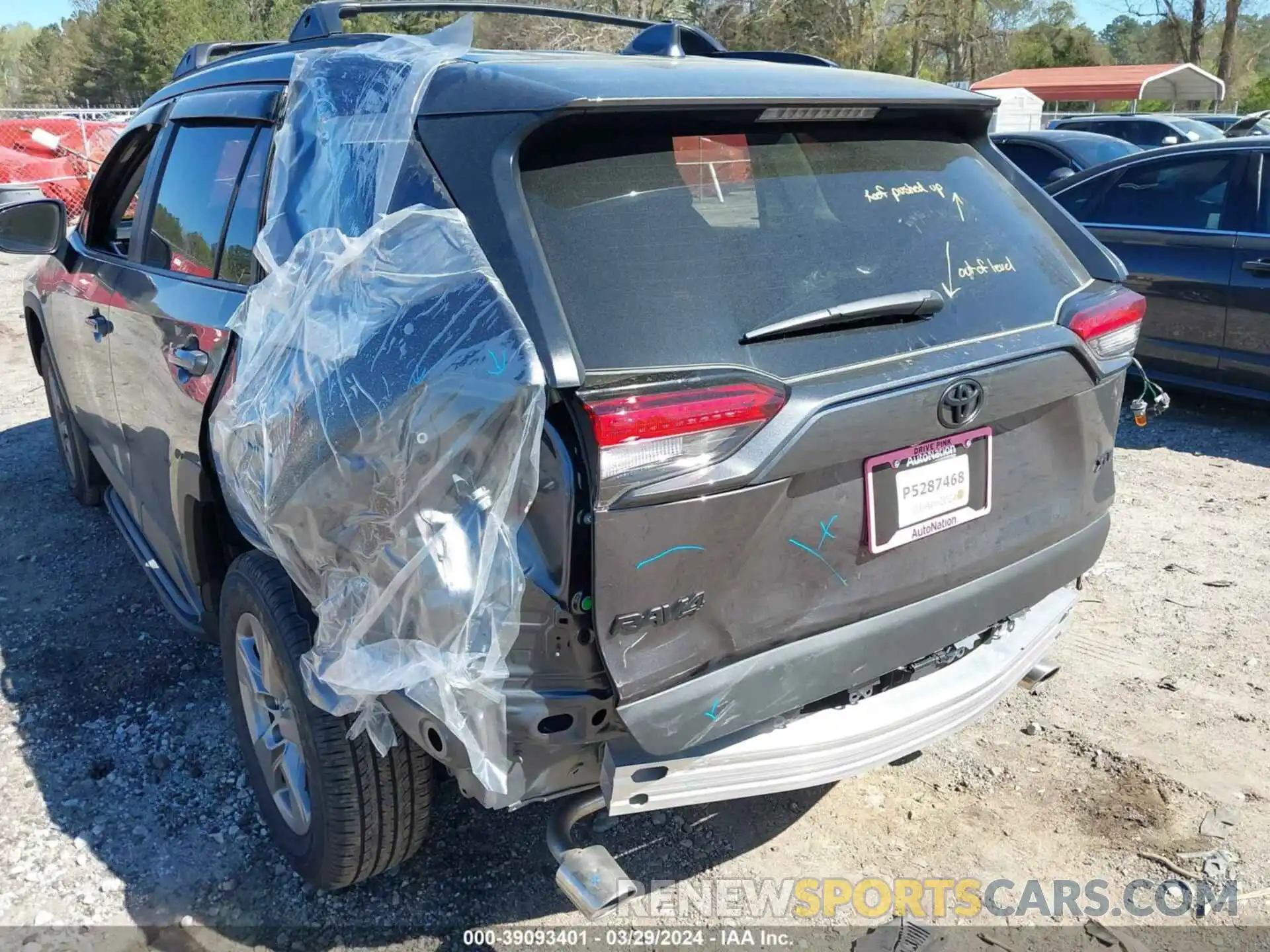 6 Photograph of a damaged car 2T3W1RFV6RC268656 TOYOTA RAV4 2024