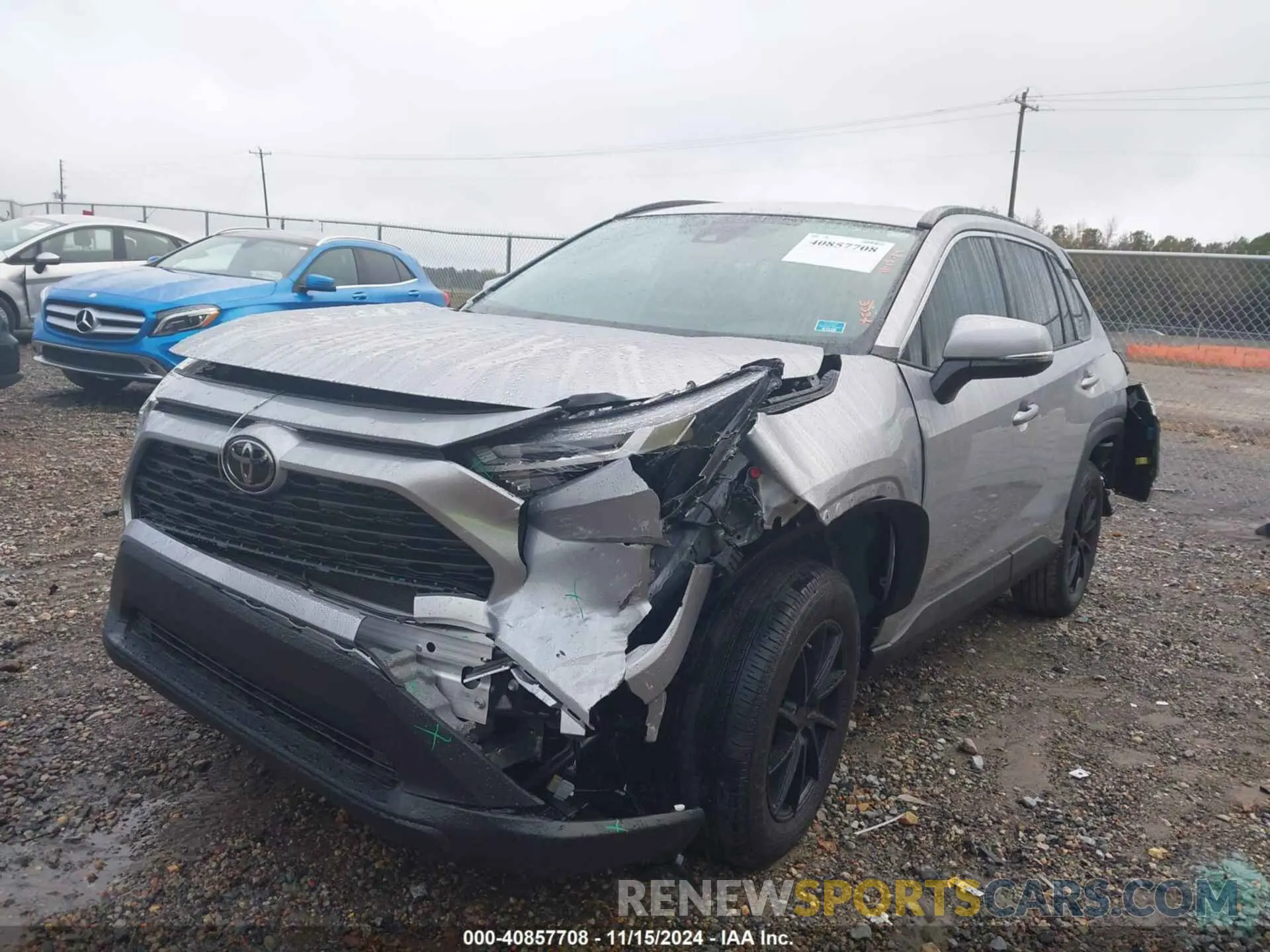 2 Photograph of a damaged car 2T3W1RFV6RC272383 TOYOTA RAV4 2024