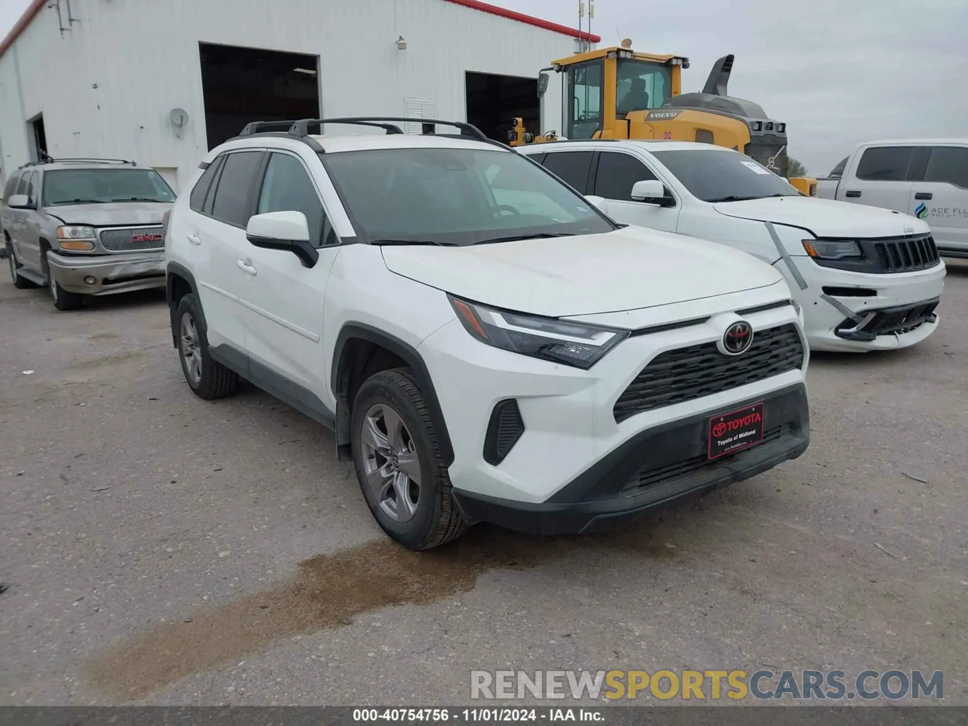 1 Photograph of a damaged car 2T3W1RFV6RC274781 TOYOTA RAV4 2024